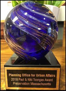 Preservation Mass. The Next Generation Award 2018