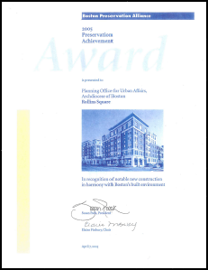 Boston Preservation Alliance 2005